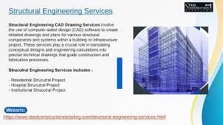 CAD Design and Drafting Services - SteelConstrucitonDetailing