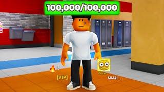 I Got 100,000 HP in Roblox Fight In A School