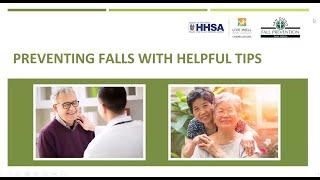 “Fall Prevention & Helpful Solutions” Presented by Dr. Kim Bell, DPT