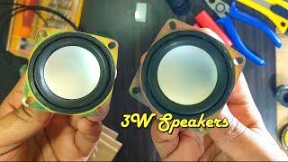 How to make Homemade Powerful Speaker | DIY 2in1 Loud Speakers and Emergency light| Easy to Make 