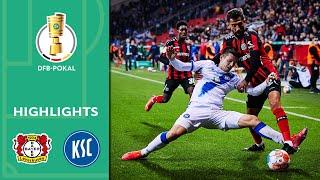 Überraschungssieg für KSC! | Bayer Leverkusen - Karlsruher SC 1:2 | Highlights | DFB-Pokal 2. Runde