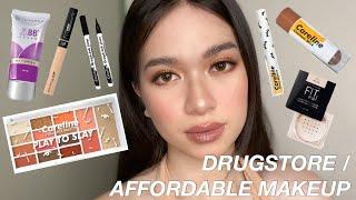 AFFORDABLE MAKEUP FROM THE DRUGSTORE | MAKEUP LOOK | Danah Asaña (Philippines)