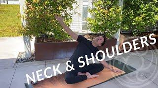 Release tension in the neck and shoulders (follow along) ~ SMF: Rainbow