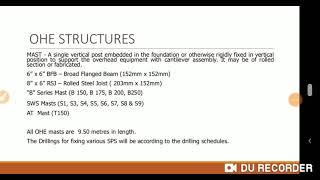 OHE STRUCTURES Mast & Portals Railway Electrification work, full details must watch till the end