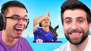 I Made Nick Eh 30 Watch His SUS Fortnite Clips!