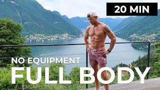 I burned 328 calories in this 20 min Lake Como workout