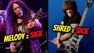 MELODIC Soloing Vs. SHRED Soloing