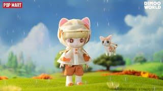 DIMOO Raincoat Cat Action Figure| Art Toys