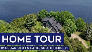 Vermont Home Tour: 12 Cedar Cliffs Lane, South Hero, Vermont | Lakefront Home for Sale in Vermont