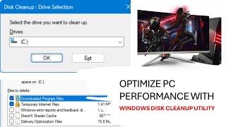 Windows Disk Cleanup Tutorial: Free Up Space and Boost Performance