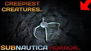 TOP 5 CREEPIEST Subnautica CREATURES