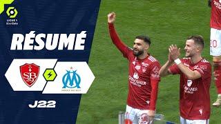 STADE BRESTOIS 29 - OLYMPIQUE DE MARSEILLE (1 - 0) - Highlights - (SB29 - OM) / 2023-2024