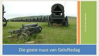 Geloftedag se goeie nuus vir alle volke