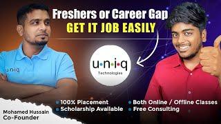 Software ( IT ) Jobs For Freshers with 7 Lakhs  For Any Degree Students