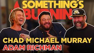 Cookin’ Carnivore with Adam Richman and Chad Michael Murray | Something’s Burning | S4 E06