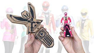 Membuat DX Mobirates Gokaiger ~ Power Rangers Super Mega Force Dari Kardus #DX海賊戦隊ゴーカイジャーダリカルドゥス