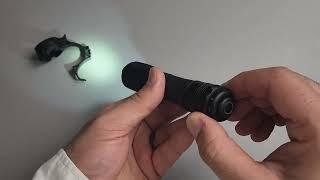  A Flashlight for Defense & EDC . Rotary tail switch FTW! (Nextorch TA30c)