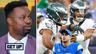 GET UP | Lions should fear Jalen Hurts & Saquon Barkley duo! - Bart Scott on Eagles control NFC East