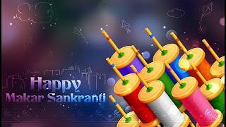 Happy Makar Sankranti | Motion Graphics Animation |  Status Video