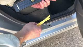 How to Replace Mercedes Door Sill Scuff Plate Trim – Father and Son Fix