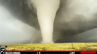 The Most INSANE Tornado Intercept Of All Time - Live As It Happened - 6/16/25