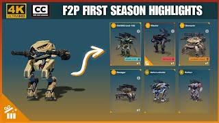 First Season Highlights | Free To Play War Robots 4K Wraith Gameplay
