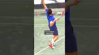 Buttscratch On Your Kick serve. Free Course In Bio. #tennis #tennistip #tennisdoctor