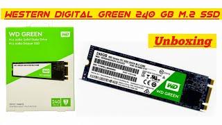 Western Digital Green 240 GB M.2 SSD Unboxing