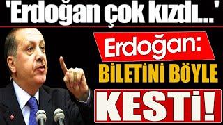 AKP'de Vip Hac Krizi; Erdoğan Küplere Bindi. O İsmin Biletini Böyle Kesti! #sondakika