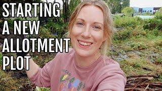 STARTING A NEW ALLOTMENT PLOT / ALLOTMENT GARDENING FOR BEGINNERS