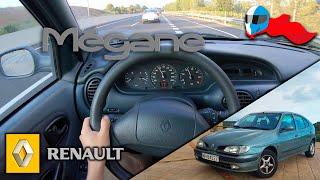 1998 Renault Mégane I 1.6 90 (66kW) POV 4K [Test Drive Hero] #125  ACCELERATION,ELASTICITY & DYNAMIC