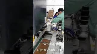 Automatic interfolded hand towel paper band saw cutting machine