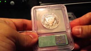 ICG Slabs/Silver Coins/Kennedy's