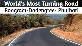 World's Most Turning Road// Rongram to Phulbari