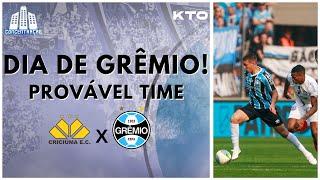 DIA DE GRÊMIO! | PROVÁVEL ESCALAÇÃO | DIRETO DA CONCENTRAÇÃO EM CRICIÚMA | CONCENTRAÇÃO #9