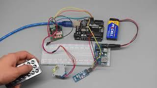 Lesson 16 Controlling Stepper Motor With Remote