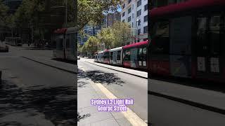 Sydney L2 Light Rail, George Street #travelvlog #Sydney #sydneytrains