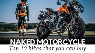 Top 10 Naked Motorcycles and Standard Bikes (Models for Beginner and Expert Riders)