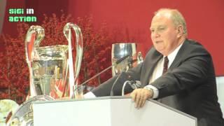 Uli Hoeneß "So jetzt kommt der Präsident" @ JHV 2013 des FC Bayern München