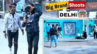 How to shoot Advertisement In DELHI | Amazing Shooting | #delhishooting #dailyvlog