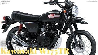 2025 Kawasaki W175TR : The New Retro Motorcycle with a Scrambler Model