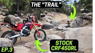 I Took a Stock Honda CRF450RL Enduro Riding - It Didn't Go Well (EP.3)