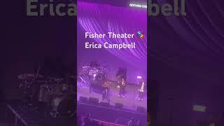 Gospel Concert/ Erica Campbell #detroit #Fishertheater#EricaCampbell #gosmusic pel