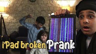 Fake iPad broken prank on Ibrahim | Umer Khan Vlogs ®