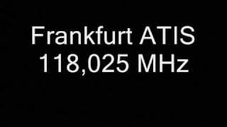 Frankfurt EDDF ATIS