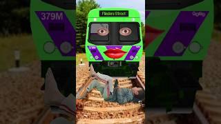 green funny train #shorts