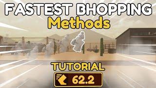 Fastest Bhopping methods Tutorial | Flick hopping, Hitbox hopping, etc