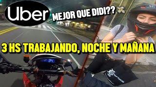 UN DIA haciendo UBER MOTO, CUANTO SE GANA?? ABRIL 2024