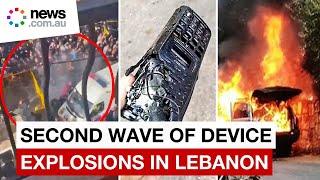 Thousands of Hezbollah walkie talkies explode in ‘new phase’ of war