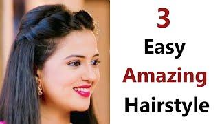 3 Quick Amazing Hairstyle - Easy hairstyle for girls | simple hairstyle | hairstyles